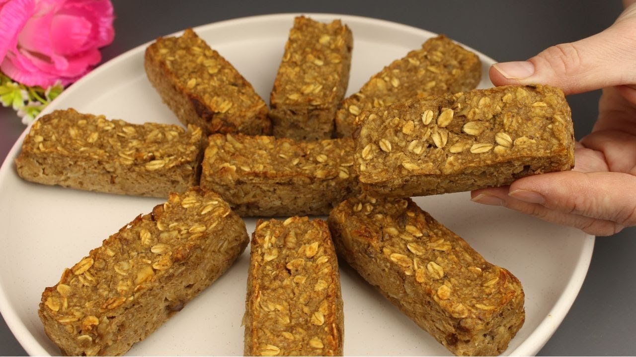 Biscoitos Saudáveis: Aveia, Maçãs e Banana Sem Açúcar!