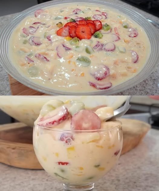 Salada de Frutas Cremosa: Dicas para Armazenar Sem Amargar