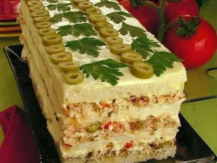 Torta Fria de Frango - Receitas De Ouro