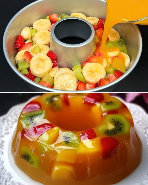 Anel de gelatina de laranja sem cozer – Dicas caseiras - Receitas De Ouro