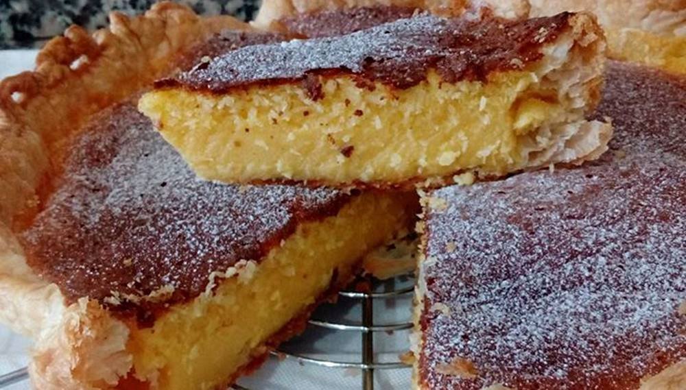 Tarte delicia de coco - Receitas De Ouro