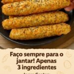 Faço sempre para o jantar! Com apenas 3 ingredientes! - Água na Boca - Receitas De Ouro