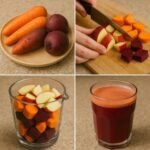 🥕🍏 Suco de Cenoura, Beterraba e Maçã: Uma Mistura Rica em Nutrientes com Potenciais Benefícios para a Saúde 764