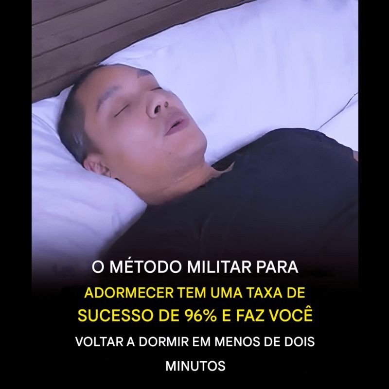 Durma em 2 Minutos: O Segredo do Sono do Exército Revelado