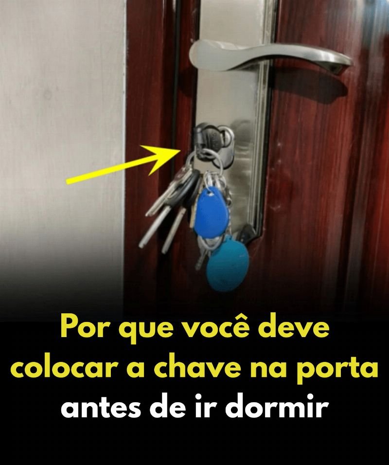 Chave na Porta: Segurança Analógica Pro seu Lar