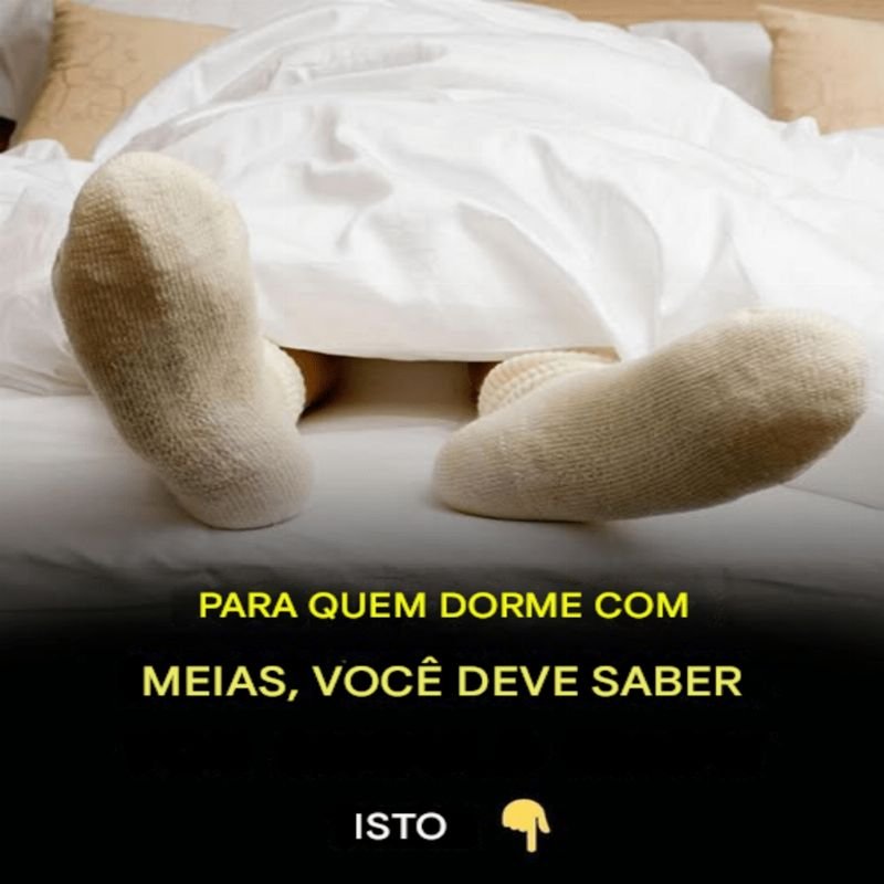 Dormir de Meias: Conforto, Saúde e Mitos Revelados