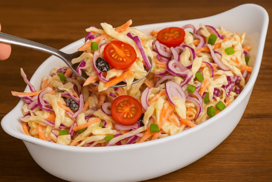 Salada de Repolho Alemã: Sabor de Vovó Mineira