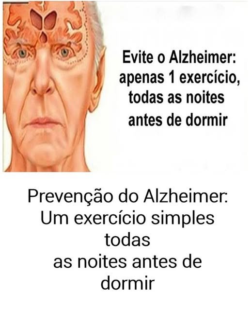 Prevenção do Alzheimer: Um Exercício Simples e Noturno para Manter o Cérebro Saudável - Guia Receita