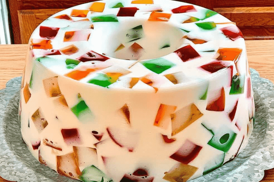 Gelatina de Mosaico: Um Clássico Colorido