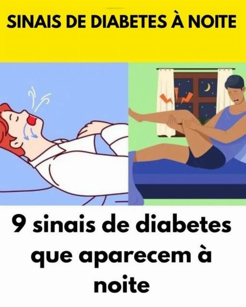 Diabetes à Noite: 9 Sinais Inesperados