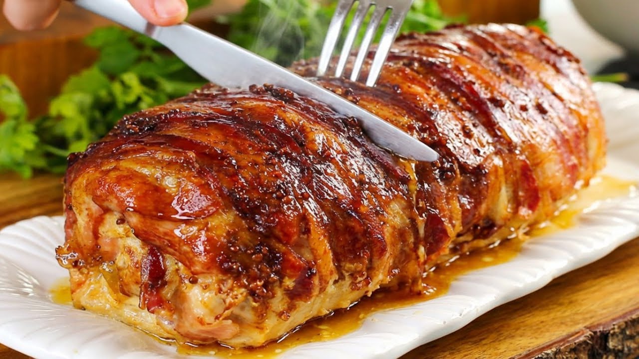 Lombo de Porco Recheado: Jantar de Natal Inesquecível! 🍽️