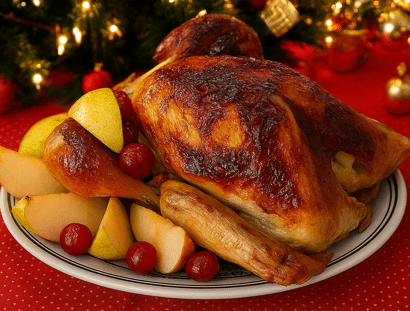 Peru de Natal Recheado: O Segredo da Ceia Perfeita! 🍽️