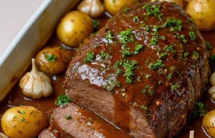 Carne Molho Madeira com Batatas de Forno: Sabor Inesquecível