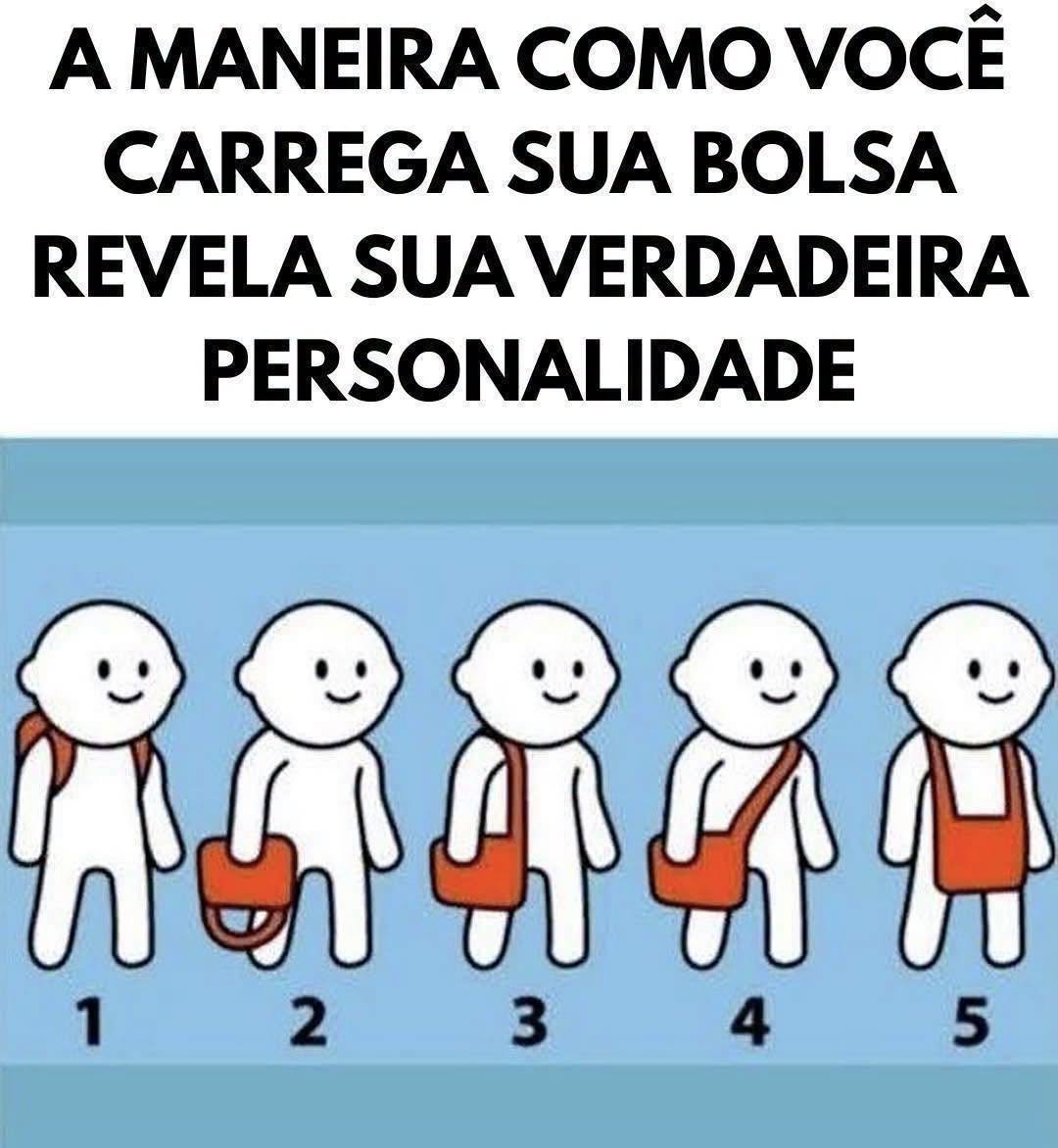 Descubra o que a sua bolsa revela sobre você!