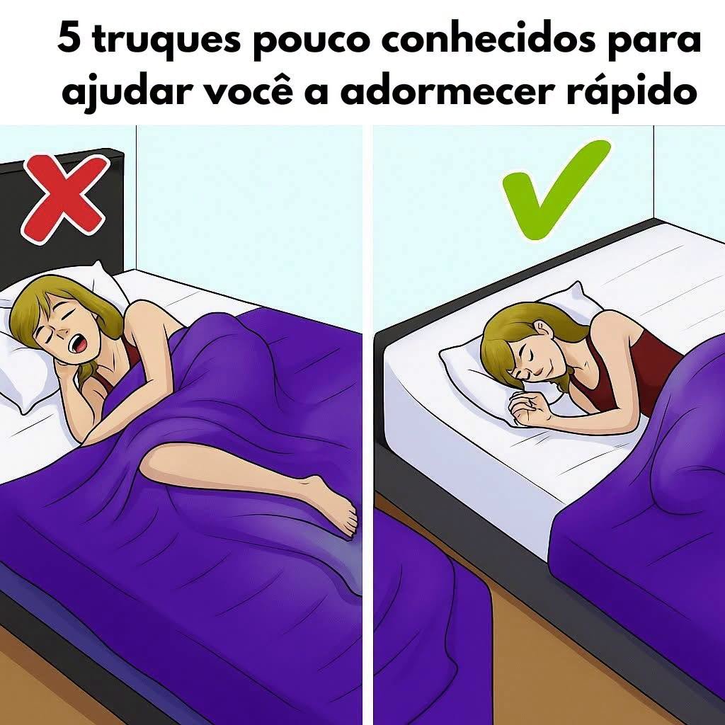 Desvende 5 Truques Surpreendentes para Dormir Rápido e Profundamente