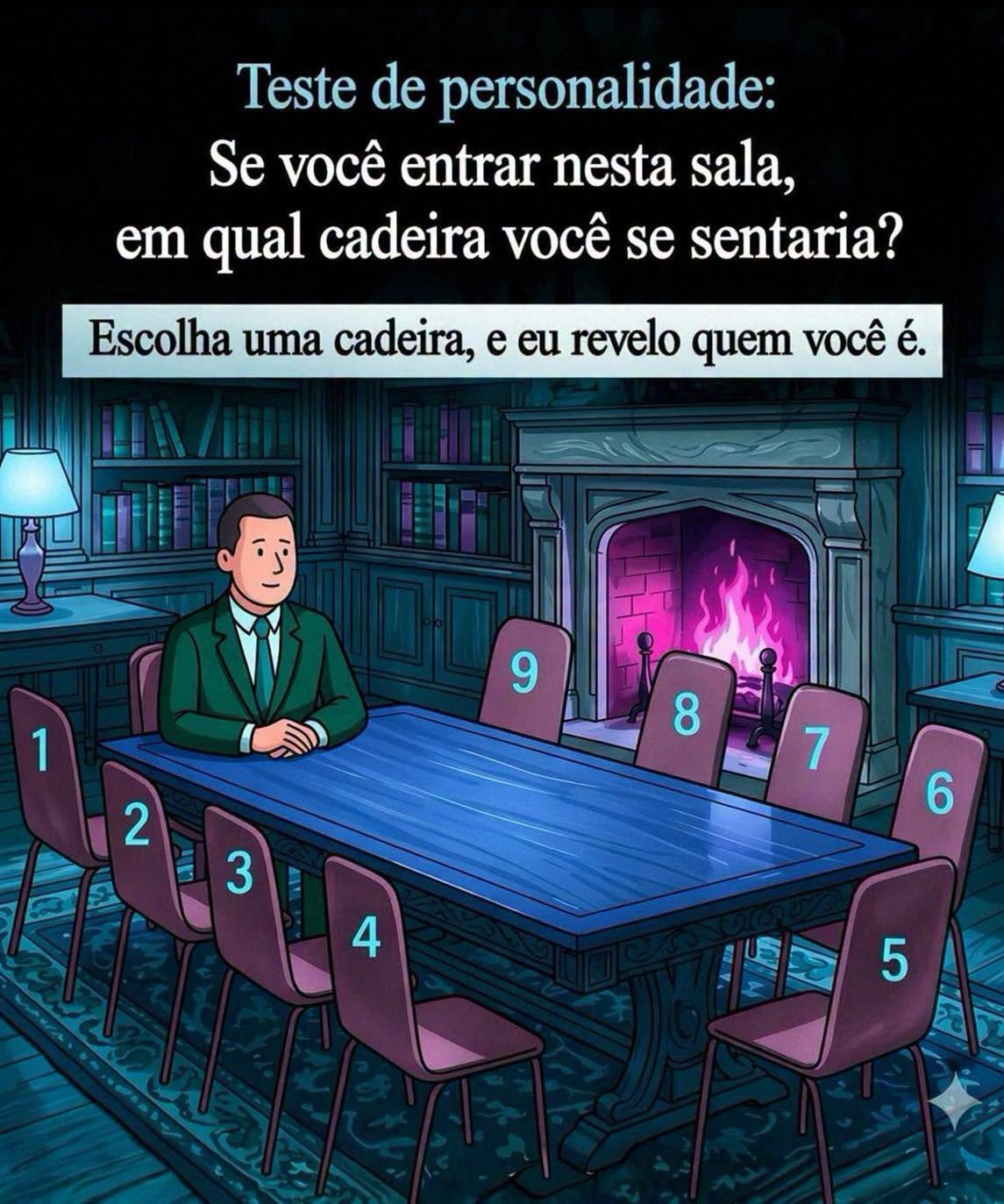 Sua Cadeira Revela Tudo: Faça o Teste de Personalidade Agora!