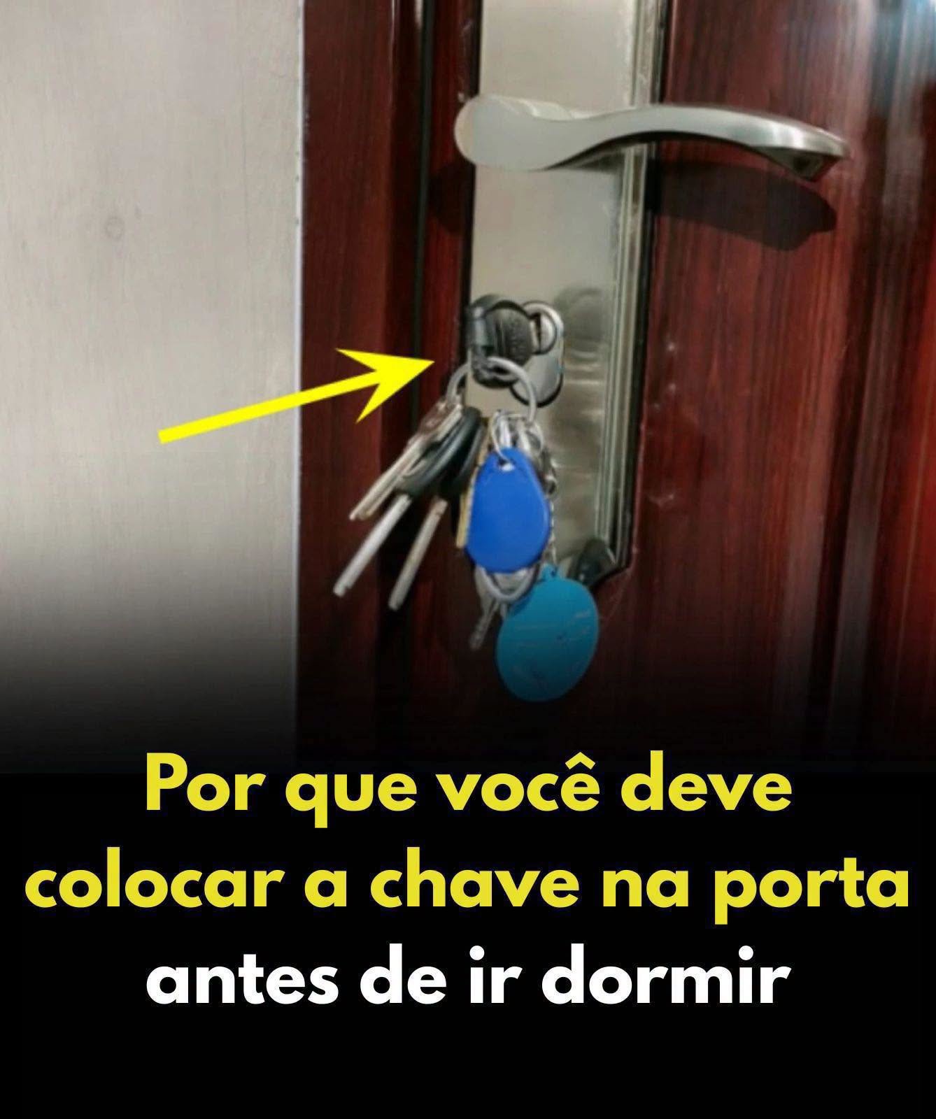 Chave na Porta ao Dormir: Proteger é Simples e Vital