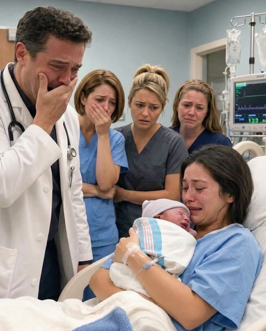 Bebê nasce, médico chora: a verdade surpreendente