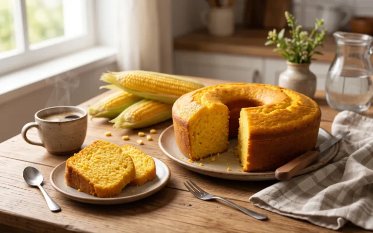 Bolo de milho de liquidificador: fofinho e simples