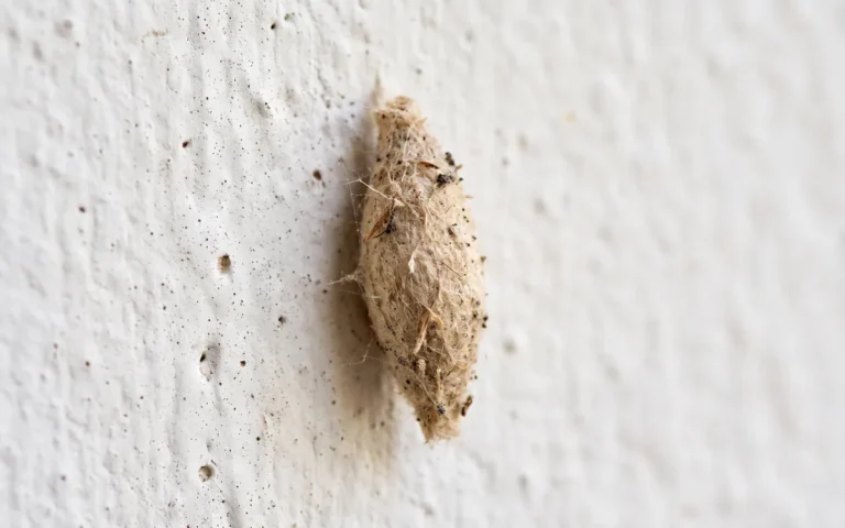 Estojo de larva na parede: que objeto é esse e o que fazer