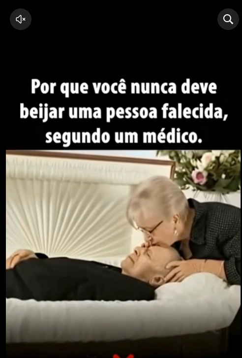 Beijar Falecido: Riscos e Perigos à Saúde